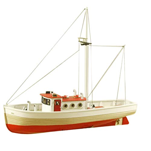 Teakpeak Maqueta Puzzle 3D, Madera para Maquetas de Barcos Madera -1/66 Barco de Vela Madera-Maquetas para Montar y Pintar de Madera Adultos y Niños - Naxos