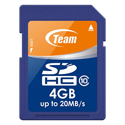 Team Group 2 GB 80 x Tarjeta de Memoria SD 4 GB Class 10
