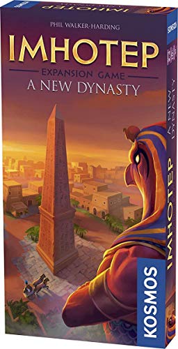 Thames & Kosmos 694067 Pack Imhotep: Una Nueva dinastía (expansión) | La construcción de los monumentos continúa. | Juego Familiar estratégico, 2-4 Jugadores | Edades 10+ | Thames & Kosmos 694067 Pack Imhotep: Una Nueva dinastía (expansión) | La construcción de los monumentos continúa. | Juego Familiar estratégico, 2-4 Jugadores | Edades 10+ |