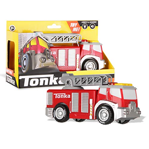 Tonka 06001 Mighty Force Luces y Sonidos-Camión de Bomberos