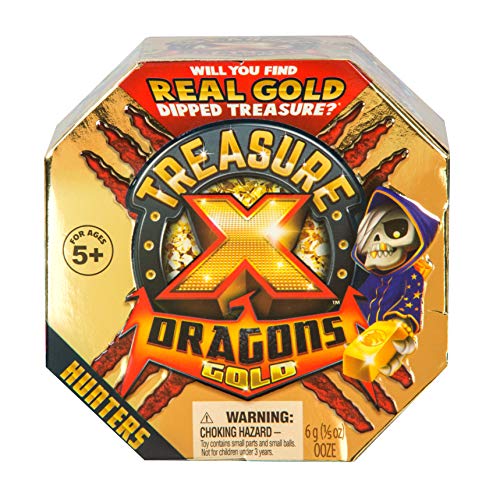 Treasure X 41507 Dragons Gold-Hunters -Juego de Mesa [Texto en inglés] Paquete Individual, los Estilos Pueden Variar