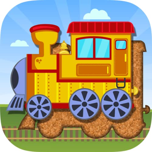 Trenes y transportes para niños - Puzle para bebés Trenes y transportes para niños - Puzle para bebés
