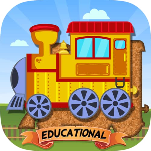 Trenes y transportes para niños Puzle para bebés - edición escolar