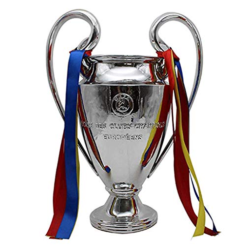 Trofeos de regalo, trofeo de arte, réplica de la Copa Mundial de la Copa del Mundo de Campeones de Europa, trofeo personalización C ROM Messi-32cm
