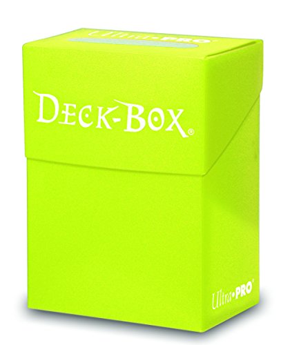 Ultra Pro Deck Box Solid (Amarillo Brillante)