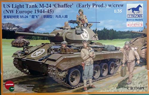 Unbekannt Bronco Models cb35069 – Maqueta de US Light Tank M de 24 Chaffee, WWII
