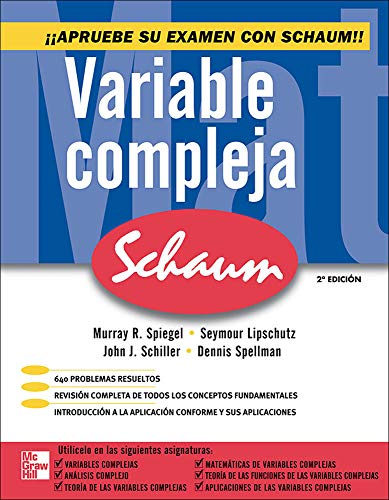 Variable Compleja Serie Schaum