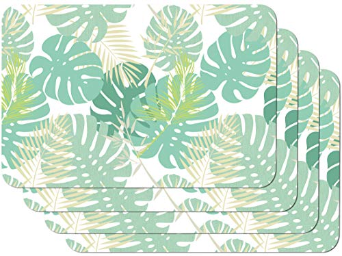Venilia Salvamanteles, Mantelería, Mantel Individual para el Comedor, Apto para Alimentos, Vert, 4 tajada, 45 x 30 cm, 59107, Pri Palm Tree, 30 x 45 cm Venilia Salvamanteles, Mantelería, Mantel Individual para el Comedor, Apto para Alimentos, Vert, 4 tajada, 45 x 30 cm, 59107, Pri Palm Tree, 30 x 45 cm