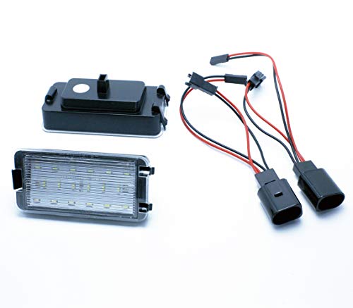 VINSTAR 2X Luces para MATRICULA LED REEMPLAZO Leon I MK1 '99 Altea 5P1