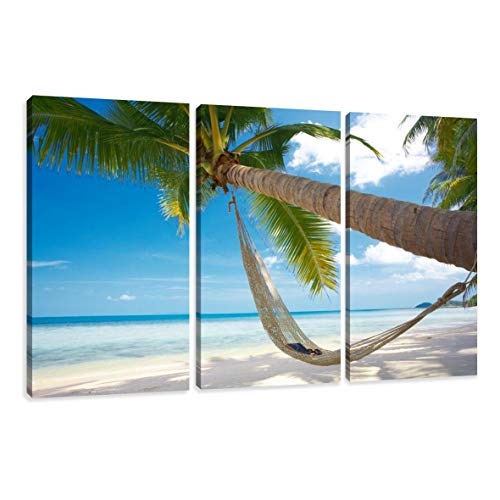 Visario 1039 - Fotografía sobre Lienzo (3 Piezas, 160 x 90 cm), diseño de Playa Visario 1039 - Fotografía sobre Lienzo (3 Piezas, 160 x 90 cm), diseño de Playa