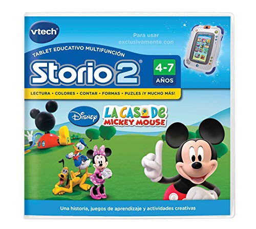 Vtech Storio - Mickey Mouse Ch Para Storio 2 80-230422 Vtech Storio - Mickey Mouse Ch Para Storio 2 80-230422