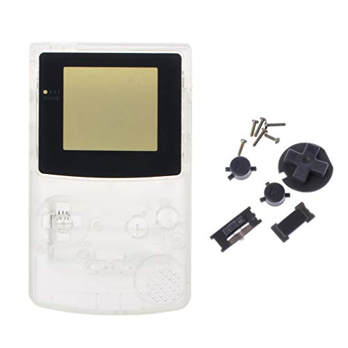 WE-WHLL Nueva Cubierta de Carcasa Completa para Nintendo Game Boy Color GBC Repair Part Housing Shell Pack