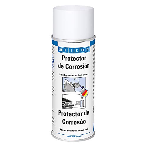 WEICON 11550400-36 Spray Corro-Protector 400ml Protección contra corrosión y oxidación, lechoso