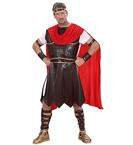 WIDMANN Widman - Disfraz de gladiador romano adultos, talla M = 50-52