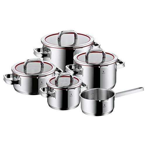 WMF Function 4 - Batería de Cocina, 5 Piezas Acero Inoxidable, Apta para Todo Tipo de Cocinas Incluso Inducción WMF Function 4 - Batería de Cocina, 5 Piezas Acero Inoxidable, Apta para Todo Tipo de Cocinas Incluso Inducción