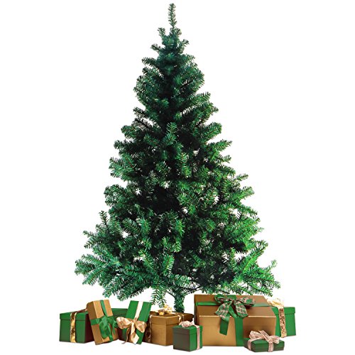 Wohaga® Àrbol de Navidad con Soporte 180cm / 600 Puntas Abeto Artificial Decoración navideña Wohaga® Àrbol de Navidad con Soporte 180cm / 600 Puntas Abeto Artificial Decoración navideña