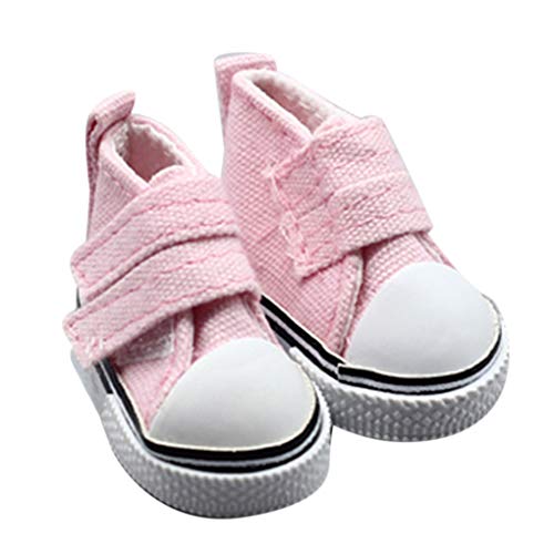 YILONG 1 Zapatos de Lona muñeca Par 5 cm seakers muñeca de Juguete Calzado Deportivo Zapatillas de Tenis para niños Juguetes del Regalo