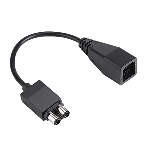 Zerone Cable de Suministro de energía para Xbox 360, reemplazo del Cable de Suministro de energía del Adaptador de CA para Xbox One Zerone Cable de Suministro de energía para Xbox 360, reemplazo del Cable de Suministro de energía del Adaptador de CA para Xbox One