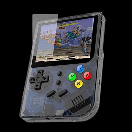 1 juego RG300 videoconsola retro de 3,0 pulgadas, pantalla IPS portátil, reproductor de mano de 16 GB, sistema doble