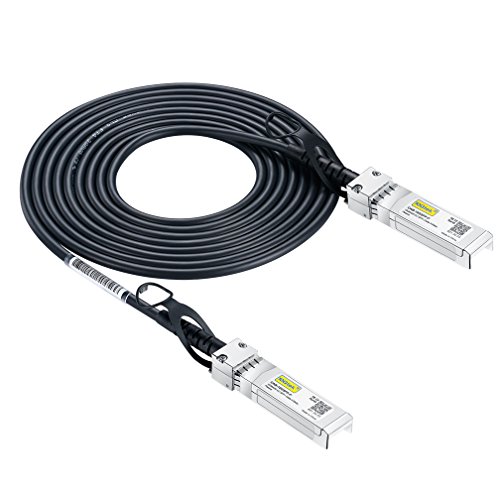 10Gtek para D-Link DEM-CB100S, 10GBASE-CU Conector Directo de Cable de Cobre, Cable Twinax, pasivo, 1 Metro