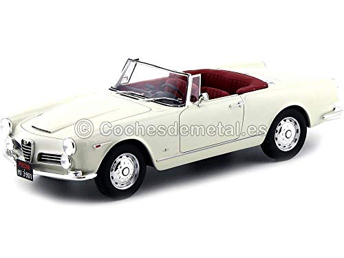 1961 Alfa Romeo 2600 Spyder Touring White 1:18 Cult Scale Models CML039
