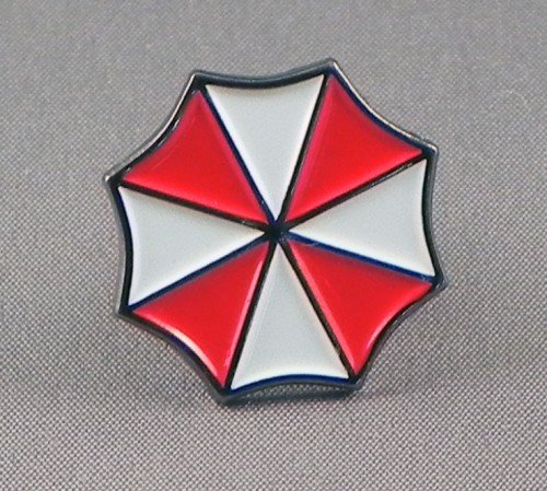 (20 mm) Metal Esmalte Pin Badge Resident Evil Umbrella Corporation (Umbrella Corp)