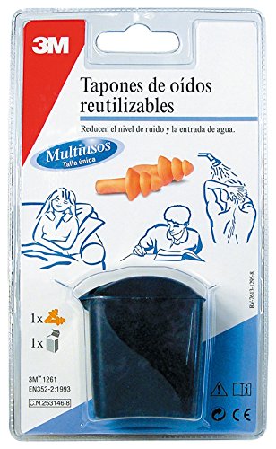 3M RT000937990 Tapones reutilizables para deportes acuáticos 3M RT000937990 Tapones reutilizables para deportes acuáticos