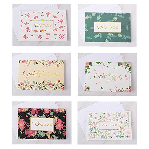 48 tarjetas de felicitación surtidas en 8 colores, perfectas para cumpleaños, fiestas de bebé, graduación y tarjetas de agradecimiento de boda, y todas las ocasiones (con sobres y pegatinas). 48 tarjetas de felicitación surtidas en 8 colores, perfectas para cumpleaños, fiestas de bebé, graduación y tarjetas de agradecimiento de boda, y todas las ocasiones (con sobres y pegatinas).