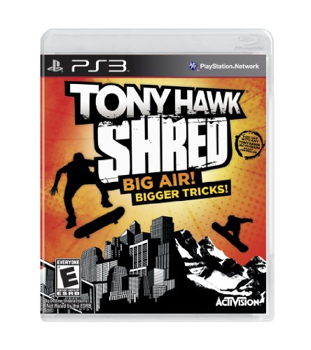 Activision Tony Hawk: Shred, PS3 PlayStation 3 Inglés vídeo - Juego (PS3, PlayStation 3, Deportes, Modo multijugador, E (para todos))