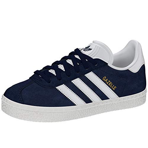adidas Gazelle C, Zapatillas Unisex Niños, Azul (Collegiate Navy/Footwear White/Footwear White 0), 33 EU
