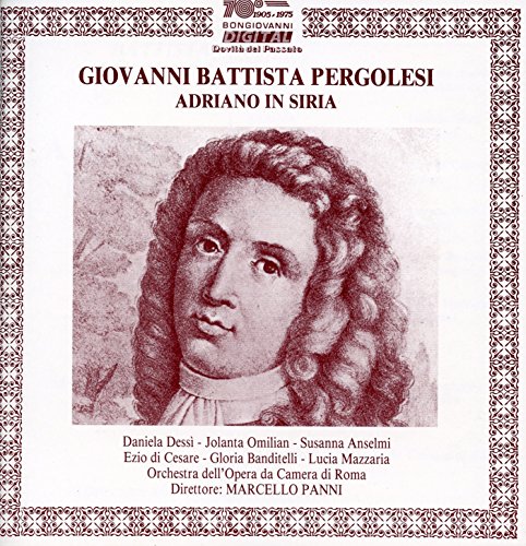Adriano in Siria, P. 140, Act III: Act III Scene 2: Recitative: Io la trama dispongo Perche parta sabina, e poi m'affanno (Aquilio) Adriano in Siria, P. 140, Act III: Act III Scene 2: Recitative: Io la trama dispongo Perche parta sabina, e poi m'affanno (Aquilio)
