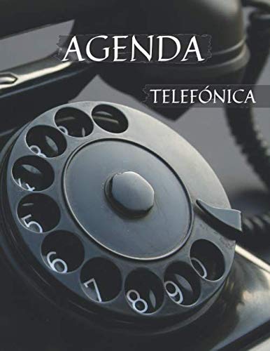 Agenda Telefónica Abecedario: Libreta alfabética para anotar más de 350 contactos con direcciones, teléfonos y correos electrónicos. Letra Grande para adultos. Incluye índice. Cuaderno tamaño a4.