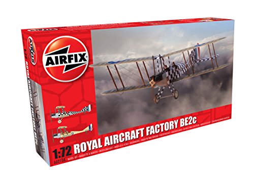 Airfix- Kit de modelismo, avión Royal Aircraft Factory Be2C Scout (Hornby A02104)
