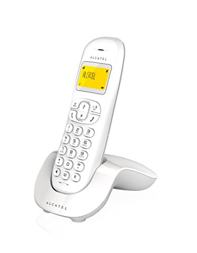 Alcatel ALC31C250B - Teléfono Fijo inalámbrico, Color Blanco