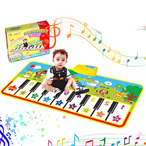 Alfombra de Piano Alfombra Musical Estera de Piano Musical Baile Tapete Piano Teclado Alfombra Toque Juego Musical Alfombra de Suelo Educativo Juguete Regalo para Bebé Niños Niño Niña Alfombra de Piano Alfombra Musical Estera de Piano Musical Baile Tapete Piano Teclado Alfombra Toque Juego Musical Alfombra de Suelo Educativo Juguete Regalo para Bebé Niños Niño Niña