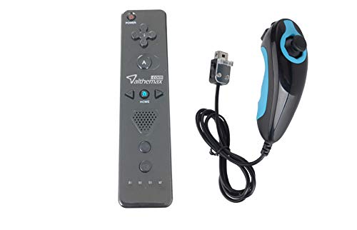 Althemax® Nuevo diseño Antideslizante Antideslizante Confort Grip mando a distancia nunchuk Basic Negro para Nintendo Wii / Wii Mini / Wii U
