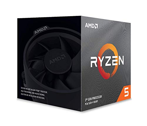 AMD RYZEN 5 3600XT - Procesador para computadoras de escritorio, 4.50GHZ 6 CORE SKT AM4 35MB 95W PIB AMD RYZEN 5 3600XT - Procesador para computadoras de escritorio, 4.50GHZ 6 CORE SKT AM4 35MB 95W PIB