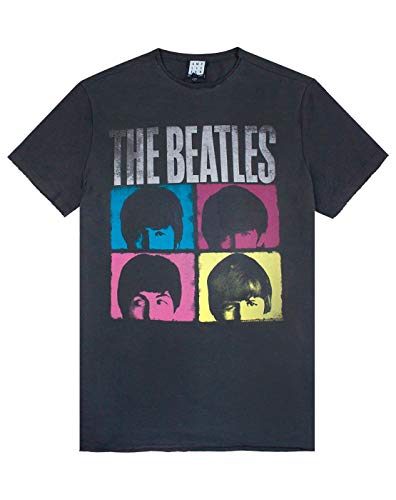 Amplified The Beatles Hard Days Night Mens T-Shirt (Medium)