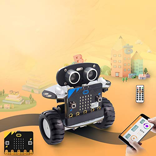 ANAN RC Two Wheel Self Balancing Robot Car Kit, Robot Car Starter Kit Evitación Inteligente de obstáculos, Kit robótico de Juguete, for Building, Programming & Learning How to Code