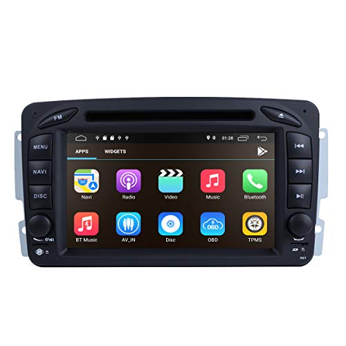 Android 10 Reproductor de DVD estéreo para automóvil DSP Incorporado Sistema Multimedia del vehículo Se Adapta a Benz A-W168 C-W203 Viano G-W463 Vito Vaneo CLK-C209 y W209 Control del Volante Android 10 Reproductor de DVD estéreo para automóvil DSP Incorporado Sistema Multimedia del vehículo Se Adapta a Benz A-W168 C-W203 Viano G-W463 Vito Vaneo CLK-C209 y W209 Control del Volante