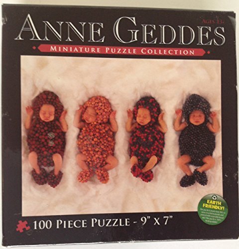 Anne Geddes Mini Puzzle 100 Piece - Berry Babies by Karmin