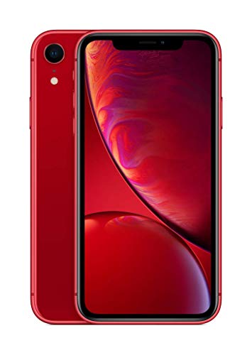 Apple iPhone XR (64GB) - (PRODUCT)RED (incluye Earpods, adaptador de corriente)