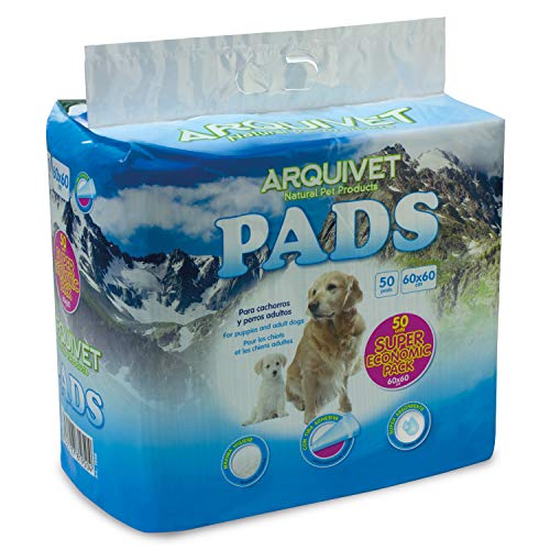 Arquivet Pads Super Economic Pack - 60X60 Cm - 50 Unidades 2280 g Arquivet Pads Super Economic Pack - 60X60 Cm - 50 Unidades 2280 g