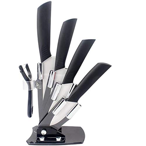 ASIM KITCHEN Cuchillo de cerámica de Seis Piezas de Superficie arenosa Exquisito Juego de Cuchillos de Cocina de Regalo ASIM KITCHEN Cuchillo de cerámica de Seis Piezas de Superficie arenosa Exquisito Juego de Cuchillos de Cocina de Regalo