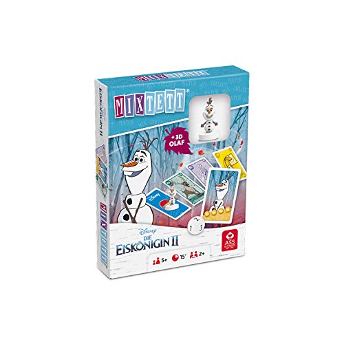 ASS Disney Frozen 2 – Juego de Cartas Mixtett con Figura de Olaf (22522243)