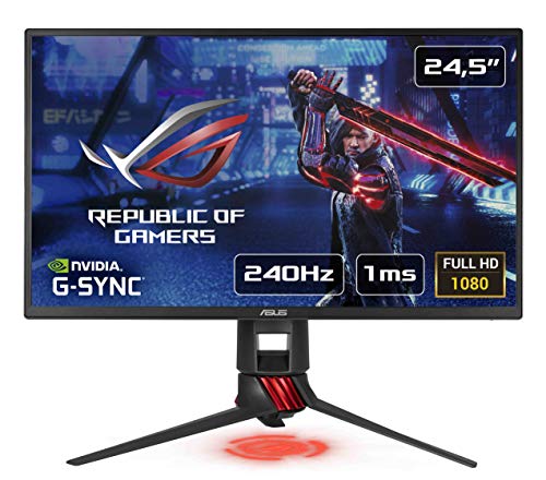 ASUS XG258Q 24.5" Full HD TN Negro, Rojo Pantalla para PC - Monitor (62,2 cm (24.5"), 1920 x 1080 Pixeles, LED, 1 ms, 400 CD/m², Negro, Rojo) ASUS XG258Q 24.5" Full HD TN Negro, Rojo Pantalla para PC - Monitor (62,2 cm (24.5"), 1920 x 1080 Pixeles, LED, 1 ms, 400 CD/m², Negro, Rojo)