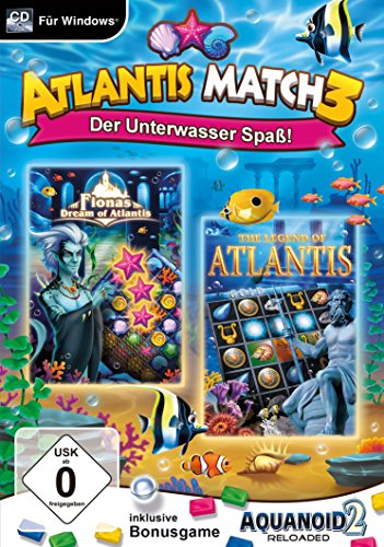 Atlantis Match 3 - Der Unterwasser Spaß!. Für Windows Vista/7/8/10