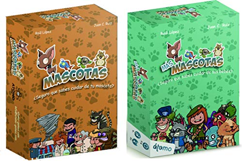 Átomo Games Pack Mascotas + Expansión Más Mascotas Átomo Games Pack Mascotas + Expansión Más Mascotas