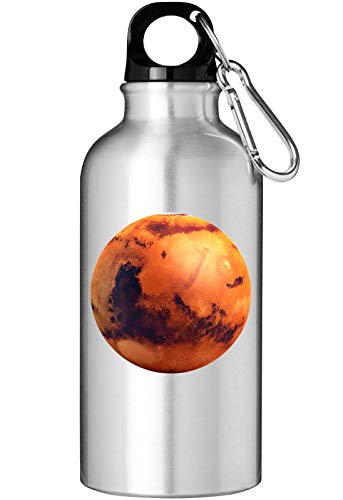 Atprints Mars Ice Cap Red Planet Explore Frasco de Botella de Agua turístico