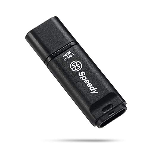 AXE Speedy - Lápiz de memoria USB 3.1 de 64 GB, Velocidad de lectura de hasta 400 MB/s, Flash Drive